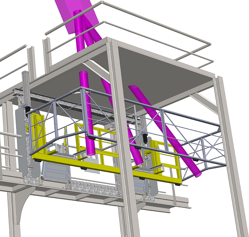 Intégration sur-mesure paserelle Vrac Pacquet