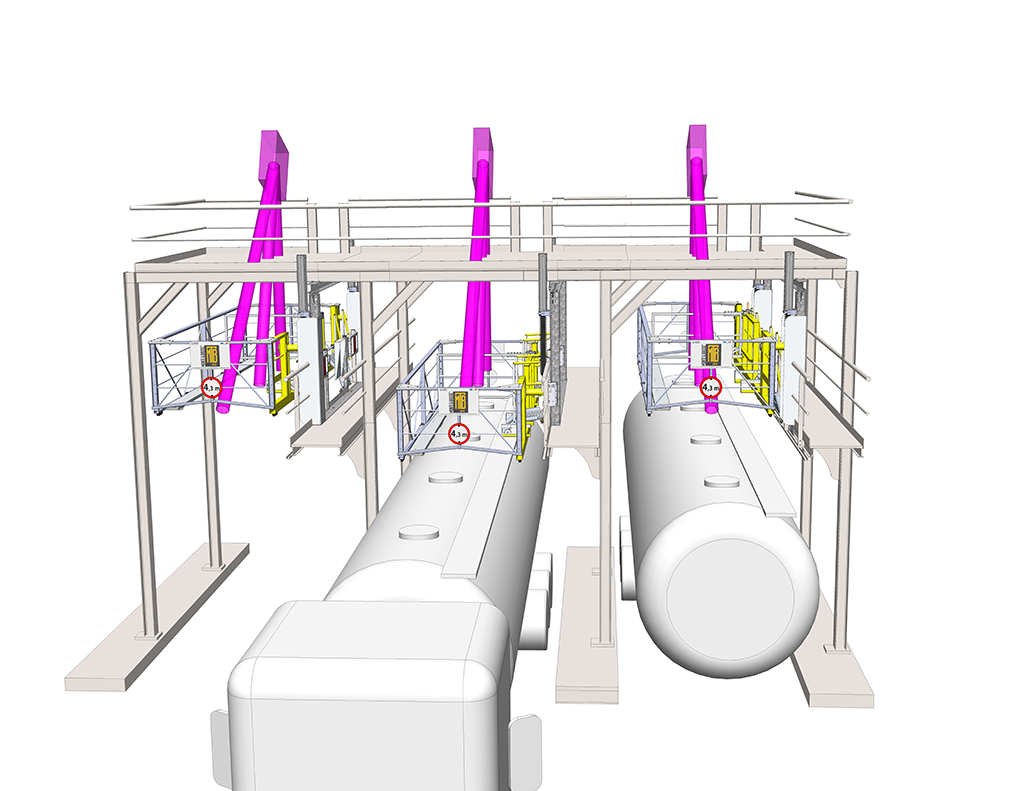 ​​​Integration passerelle sur-mesure Pacquet vrac