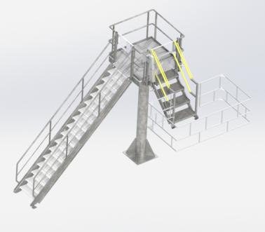 Poste de chargement standard simple, Pacquet