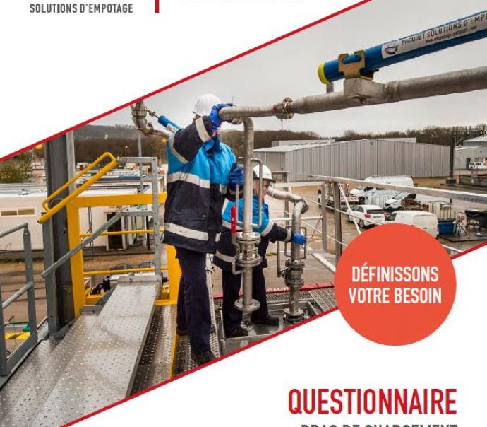 Questionnaire interactif Pacquet, bras de chargement