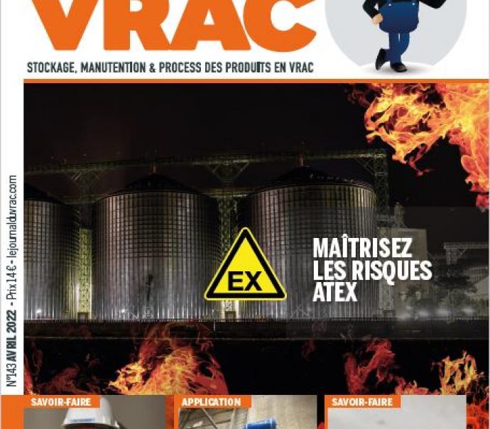 Press article, Safety on tanker top, Journal du Vrac 143, Pacquet