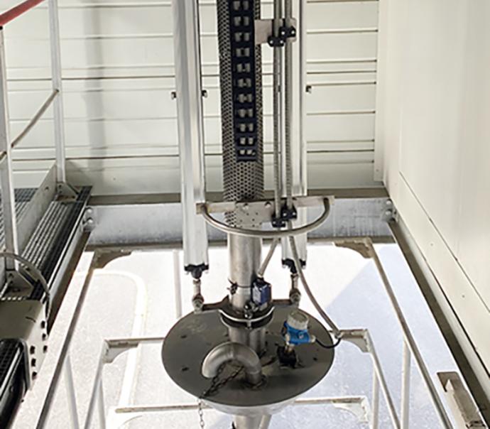 Pacquet, manchette télescopique de chargement Pacquet, manchette télescopique de chargement