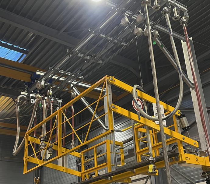 Pacquet, porte de chargement et rail porte flexibles Pacquet, porte de chargement et rail porte flexibles