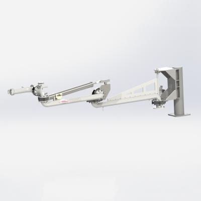 Variable-reach bottom loading arm and unloading arm, Pacquet